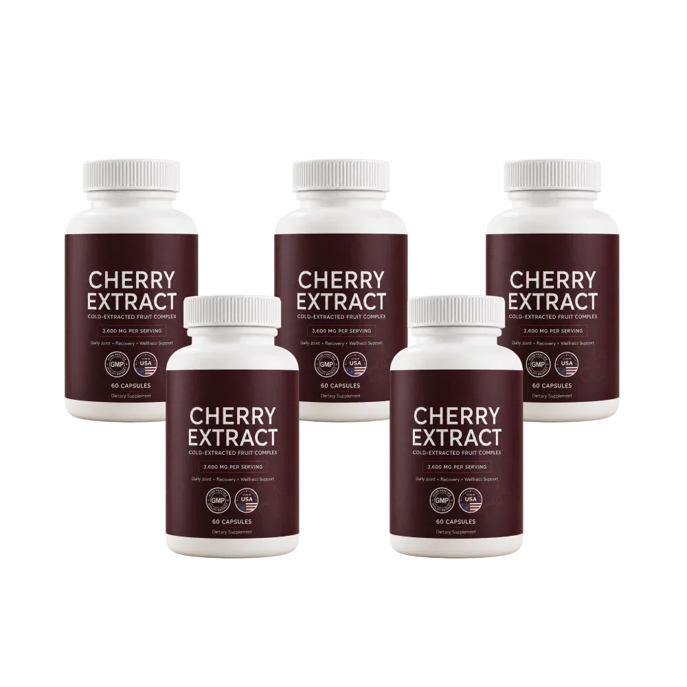 5 Pack | Cherry Extract Capsules